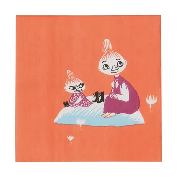 Muumi paperiservetti - Sateenvarjon alla, 20-pack - Moomin Arabia