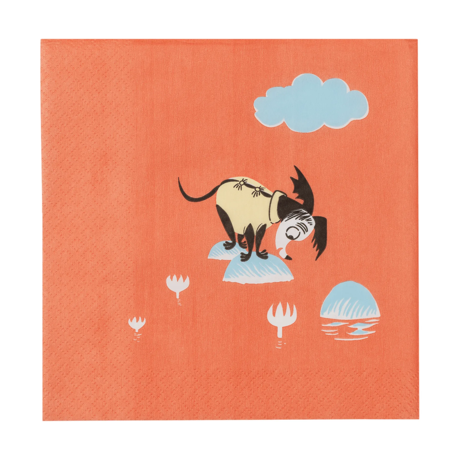 Muumi paperiservetti, Sateenvarjon alla, 20-pack Moomin Arabia