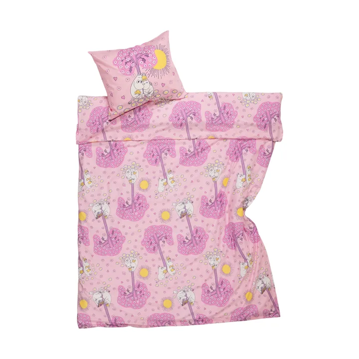 Muumi pussilakanasetti 150 x 210 cm - Rakastuneet - Moomin Arabia