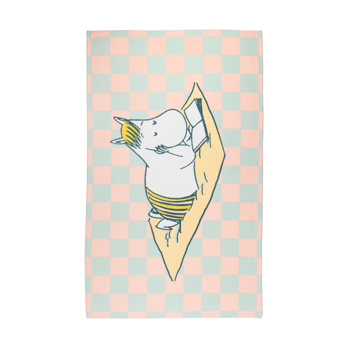 Moomin Arabia Muumi rantapyyhe 90x150 cm Multi | Skandinaavinen Sisustus | Kylpypyyhkeet | Monivärinen