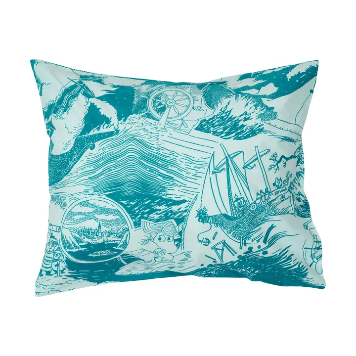 Muumi tyynyliina 50 x 60 cm - Purjehdus - Moomin Arabia