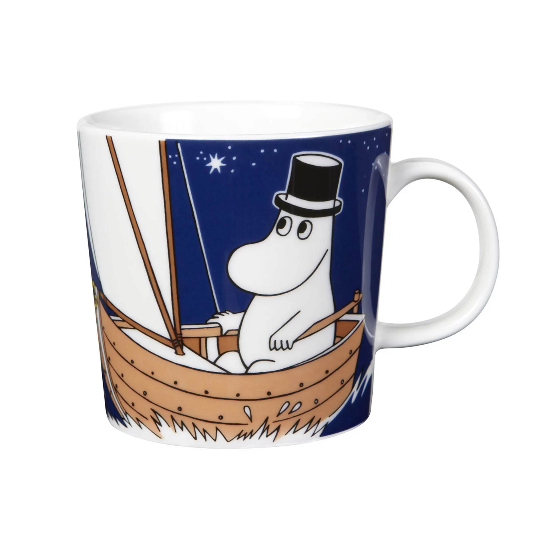 Muumimuki Muumipappa 30 cl, tummansininen Moomin Arabia
