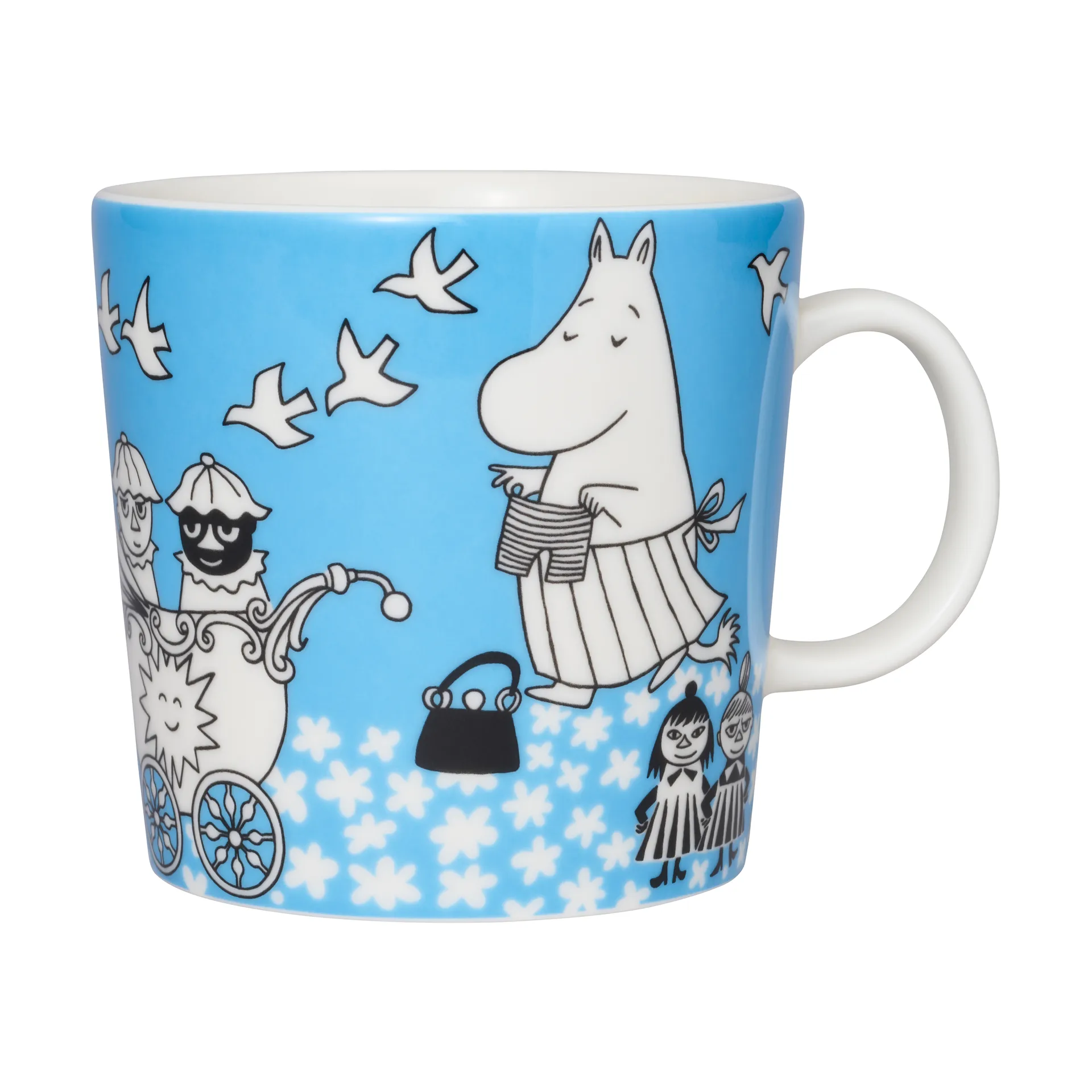 Muumimuki Rauha 40 cl, Sininen Moomin Arabia