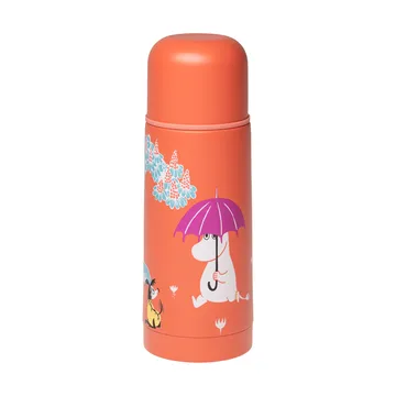 Muumit-termospullo - Sateenvarjon alla - Moomin Arabia