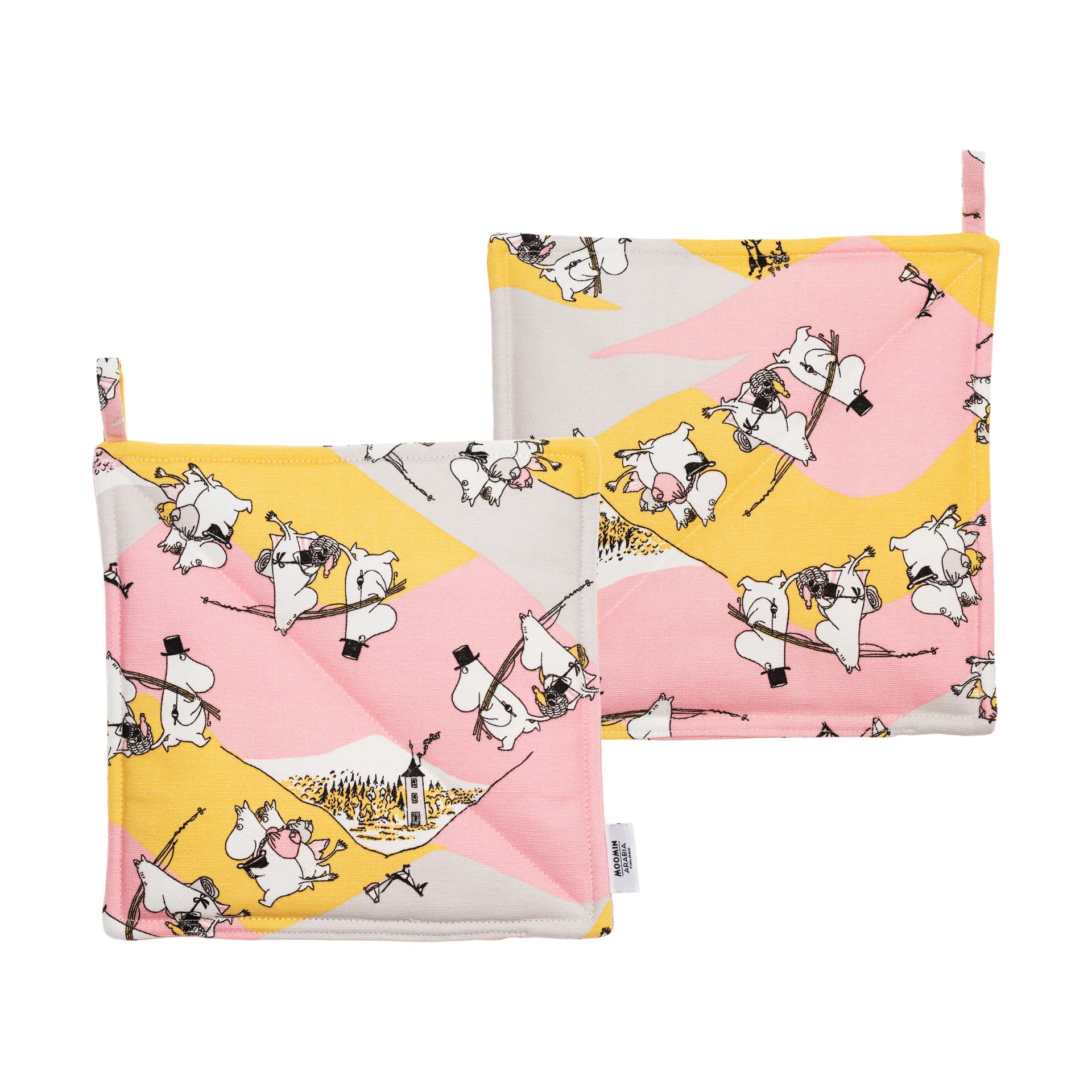 Perhehetki Muumi patalappu 2 kpl -pakkaus, 22x22 cm Moomin Arabia