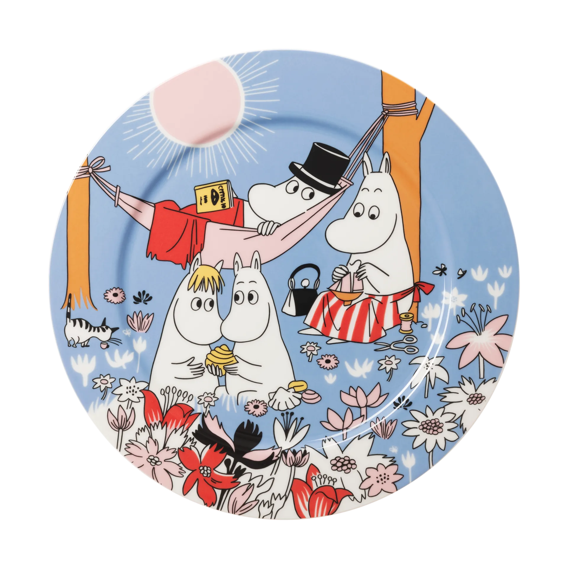 Perhehetki Muumi tarjoiluvati, Ø30 cm Moomin Arabia