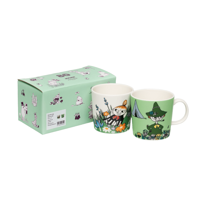 Pikku Myy & Nuuskamuikkunen Muumimuki 2 delar - 30 cl - Moomin Arabia