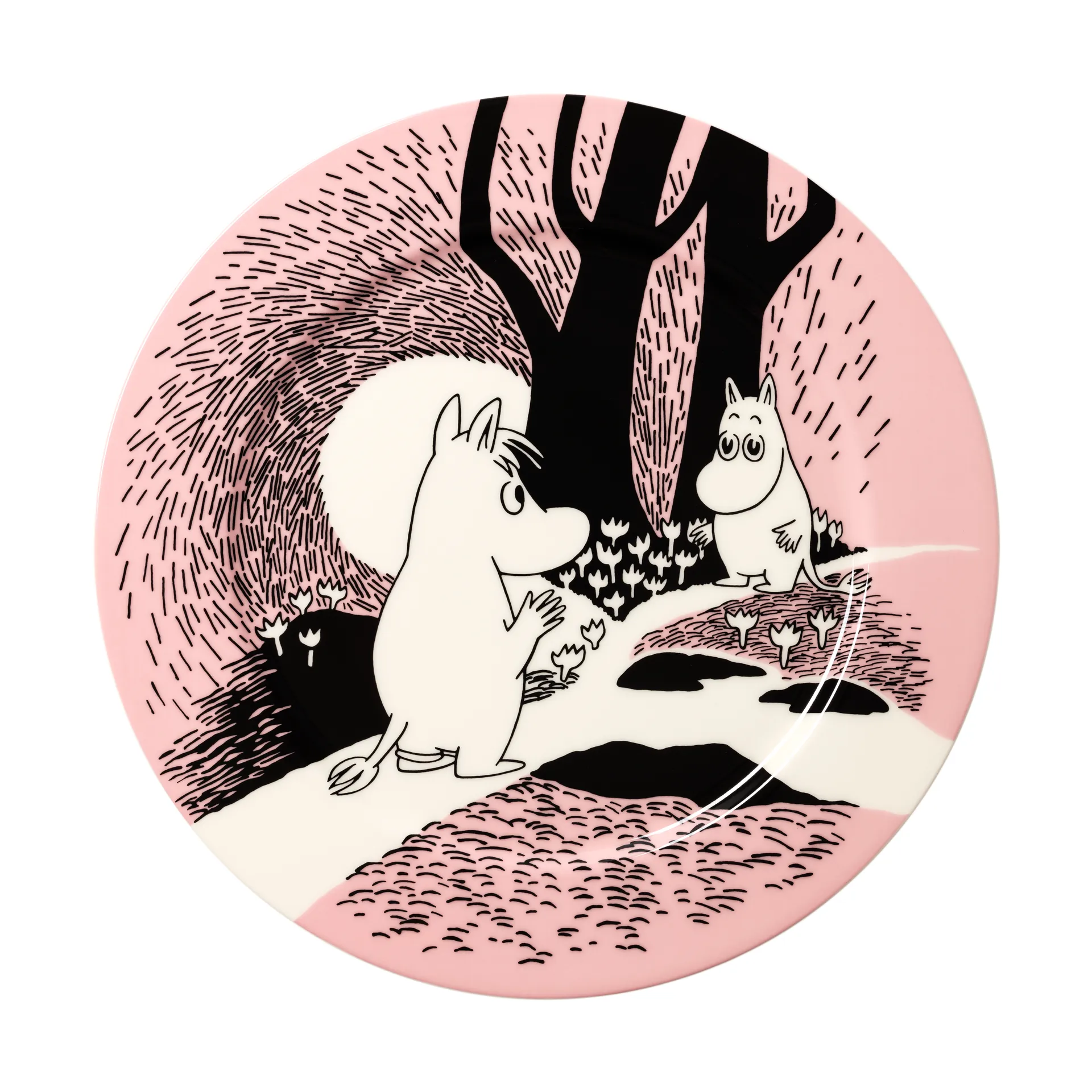 Rakkaus 30 vuotta Muumi tarjoilulautanen, Ø30 cm Moomin Arabia