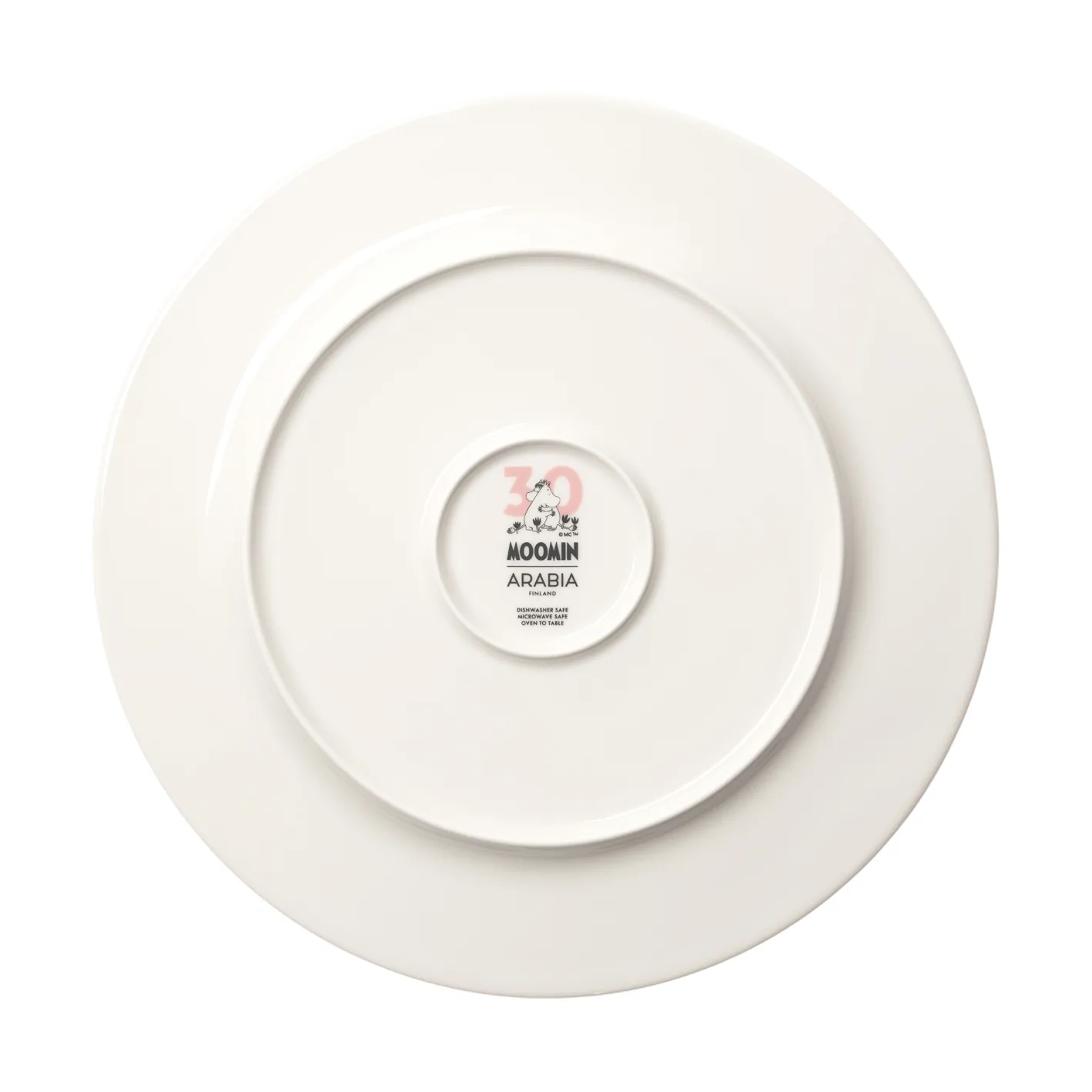Rakkaus 30 vuotta Muumi tarjoilulautanen Limited Edition, Ø30 cm Moomin Arabia