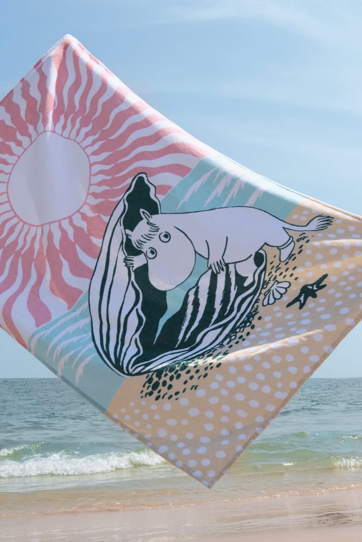 Rantapäivä Muumi rantapyyhe, 93x150 cm Moomin Arabia