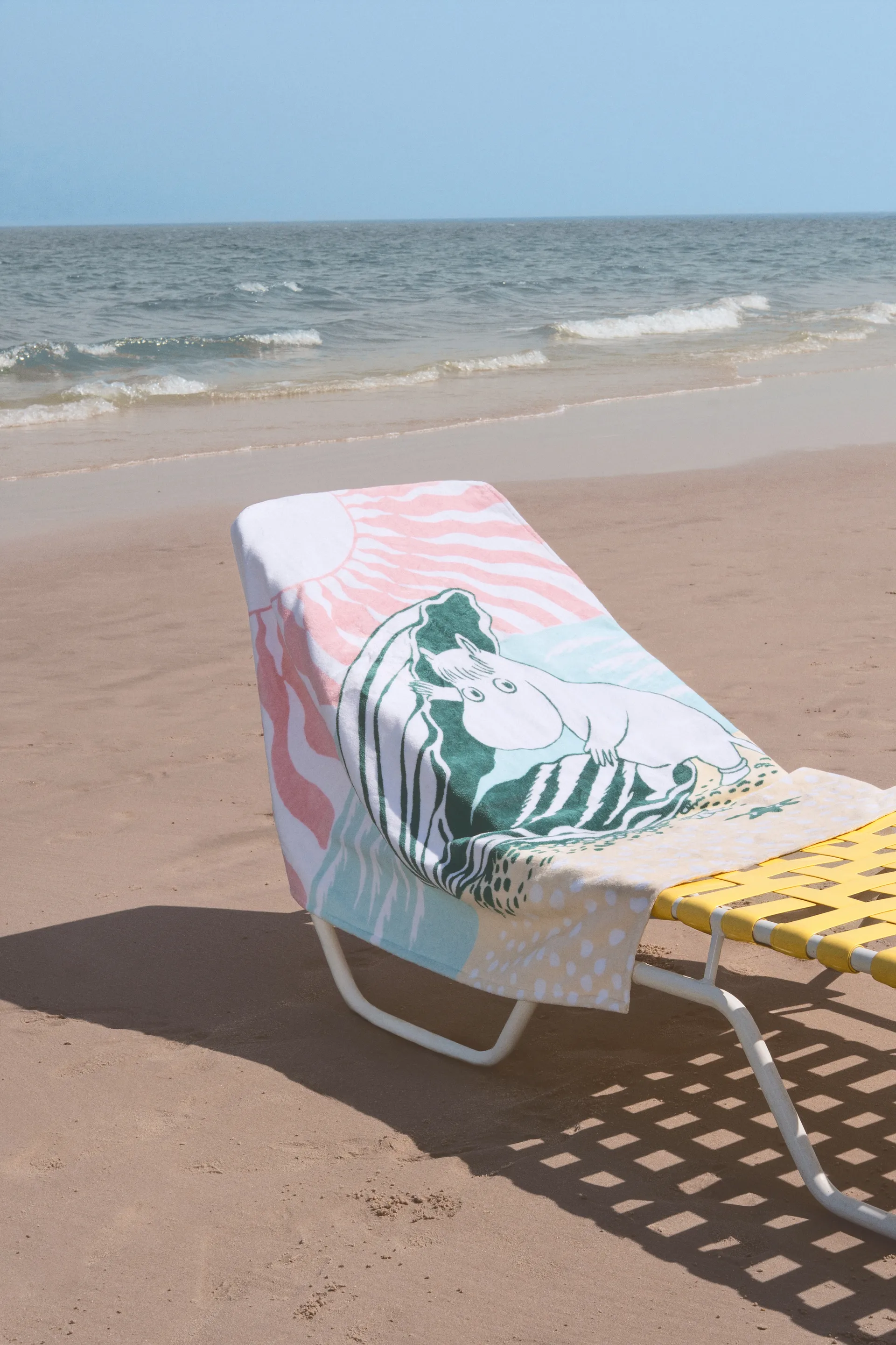 Rantapäivä Muumi rantapyyhe, 93x150 cm Moomin Arabia
