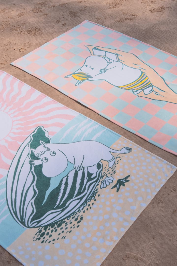Rantapäivä Muumi rantapyyhe, 93x150 cm Moomin Arabia