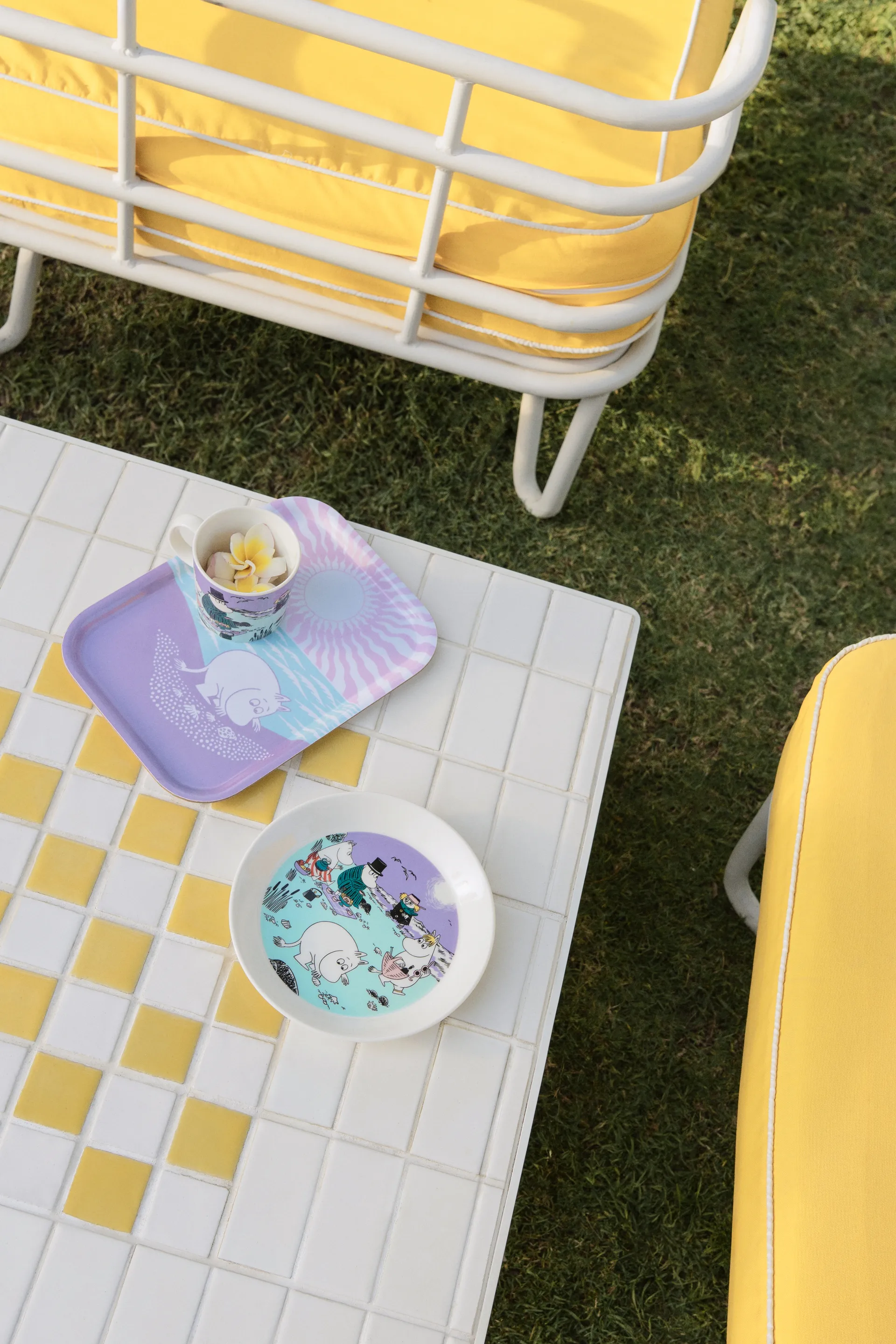 Rantapäivä Muumi tarjotin, 20x27 cm Moomin Arabia