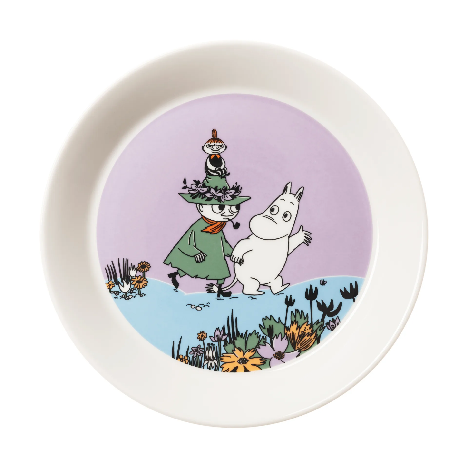 Sydänystävät Muumi-lautanen, Ø19,5 cm Moomin Arabia