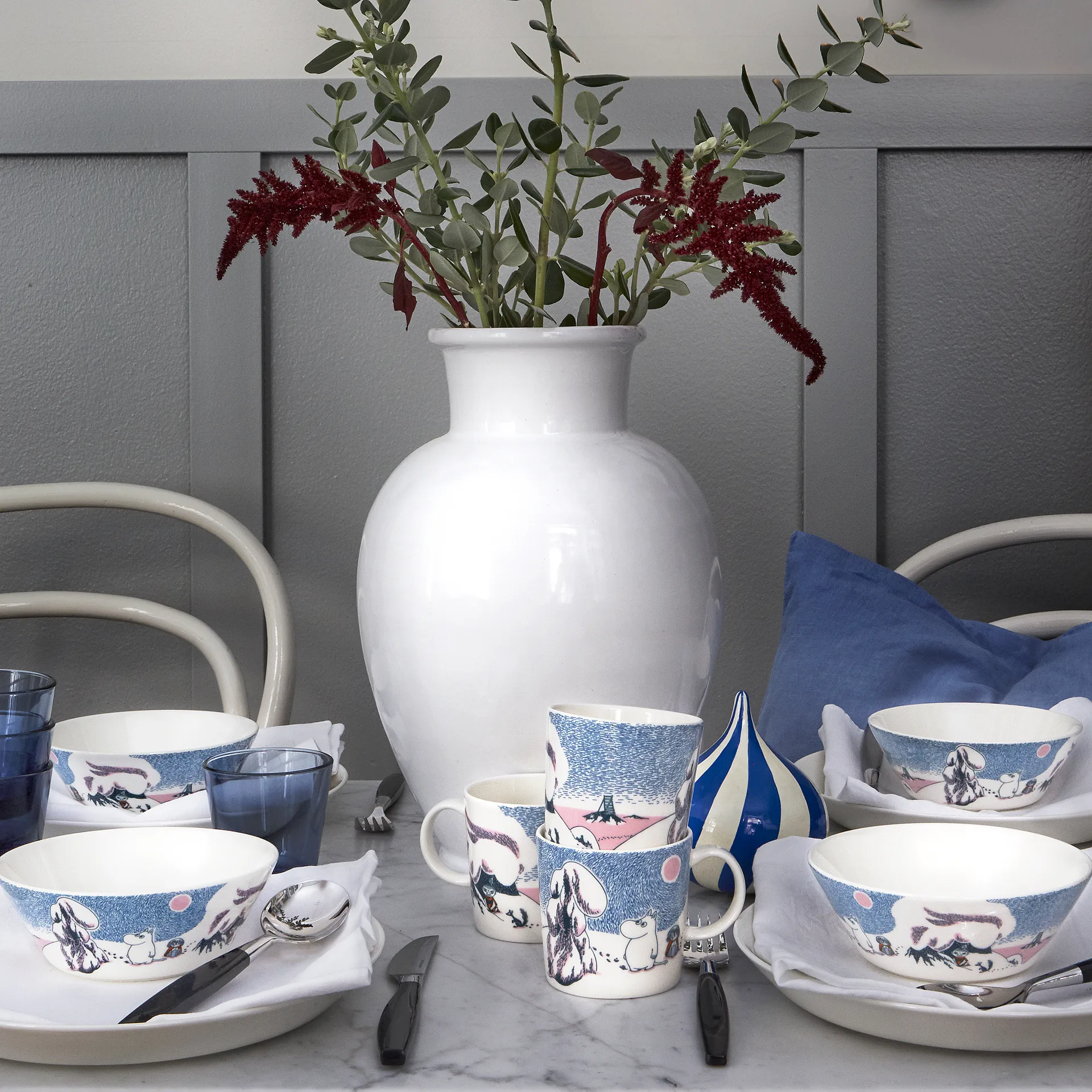 Tykkylumi Muumimuki 2019, Sininen Moomin Arabia