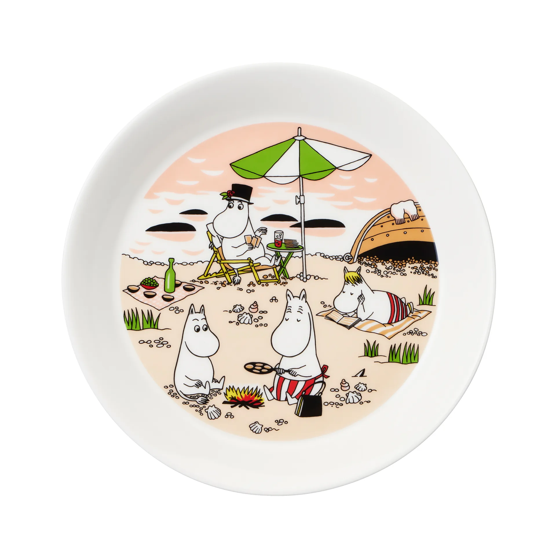 Yhdessä Muumilautanen 2021, 19 cm Moomin Arabia