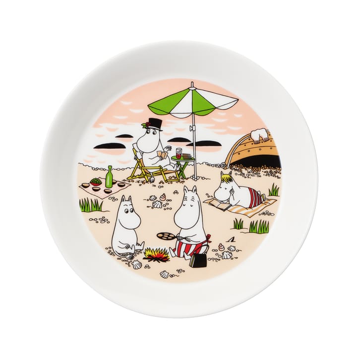 Yhdessä Muumilautanen 2021, 19 cm Moomin Arabia