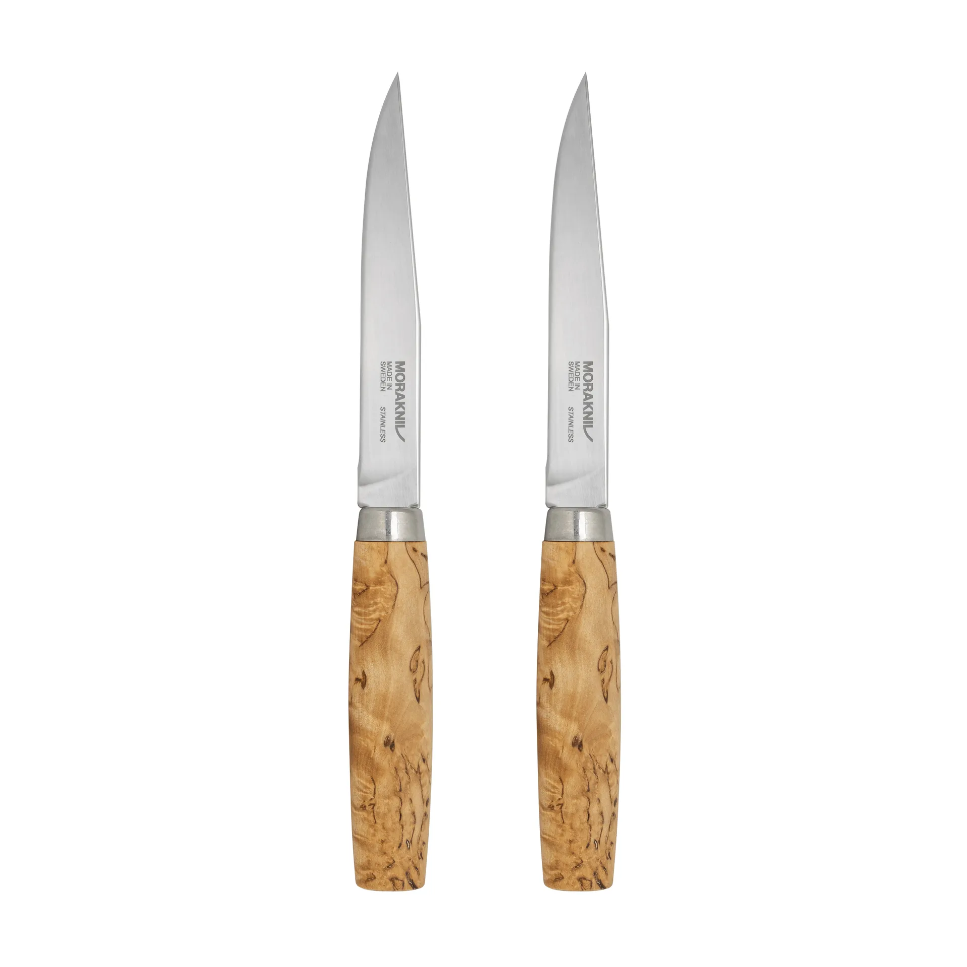 Mora-veitsi Masur Steak Knife, 2-pakkaus, Luonnonvärinen Morakniv