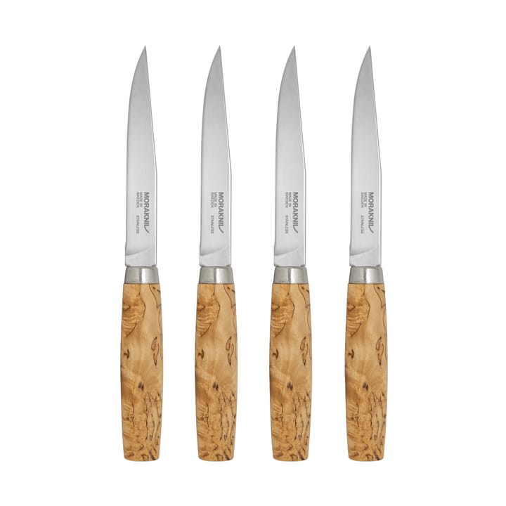 Mora-veitsi Masur Steak Knife, 4-pakkaus - Luonnonvärinen - Morakniv