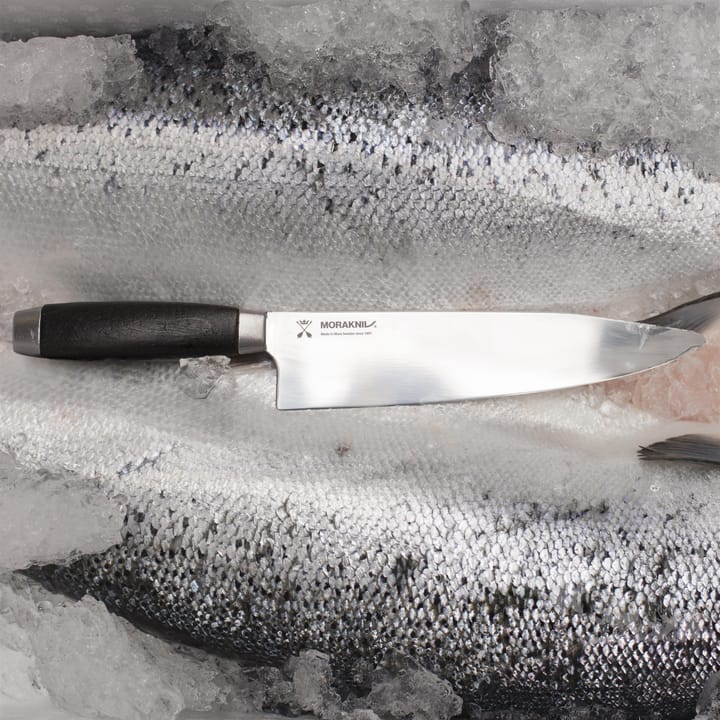 Morakniv kokkiveitsi 22 cm, musta Morakniv
