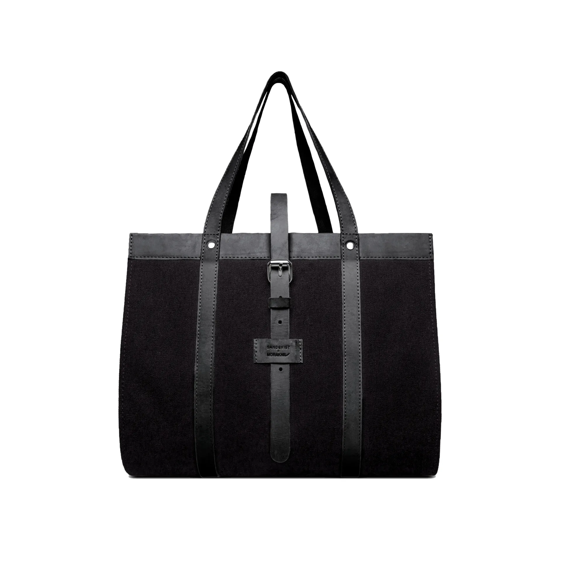 Sandqvist Moraveitsi -polttopuukori sekä Vuoluveitsi Classic, musta Morakniv