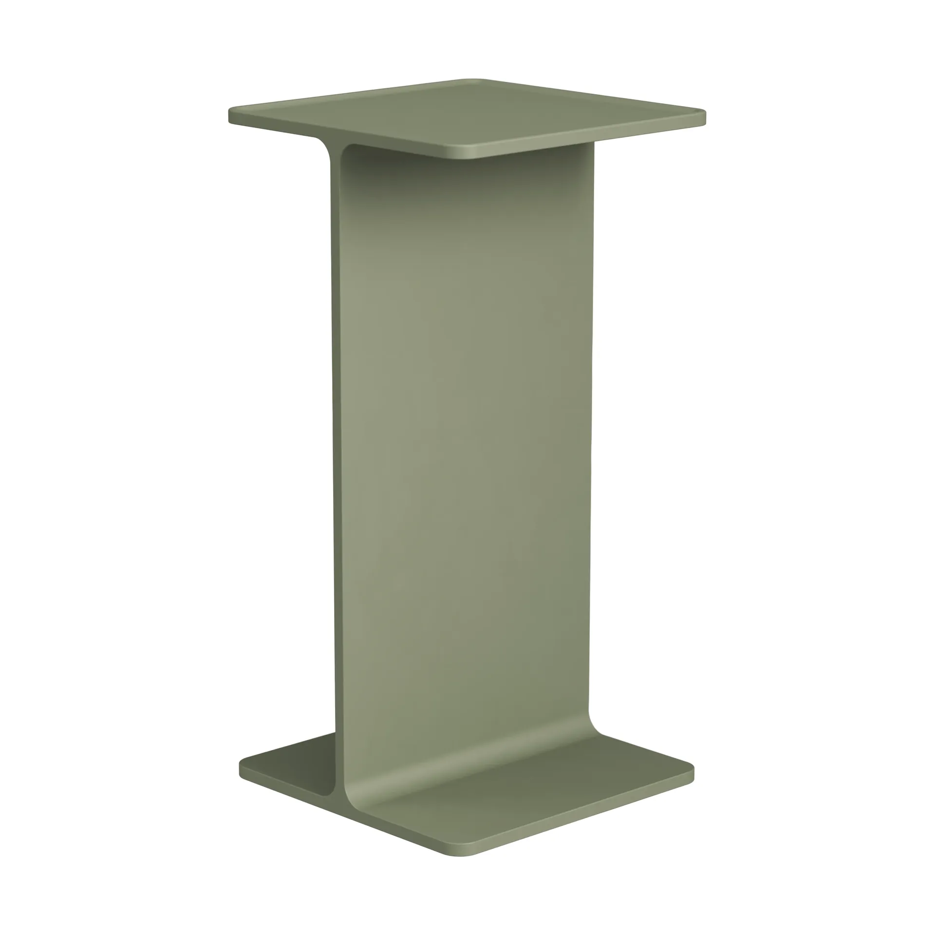 Museum Pedestal jalusta, Vihreä, 15x15x30 cm Museum