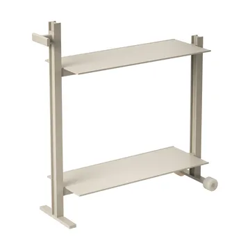 Museum Trolley tarjoiluvaunu - Beige, 74,5x77,5x24 cm - Museum