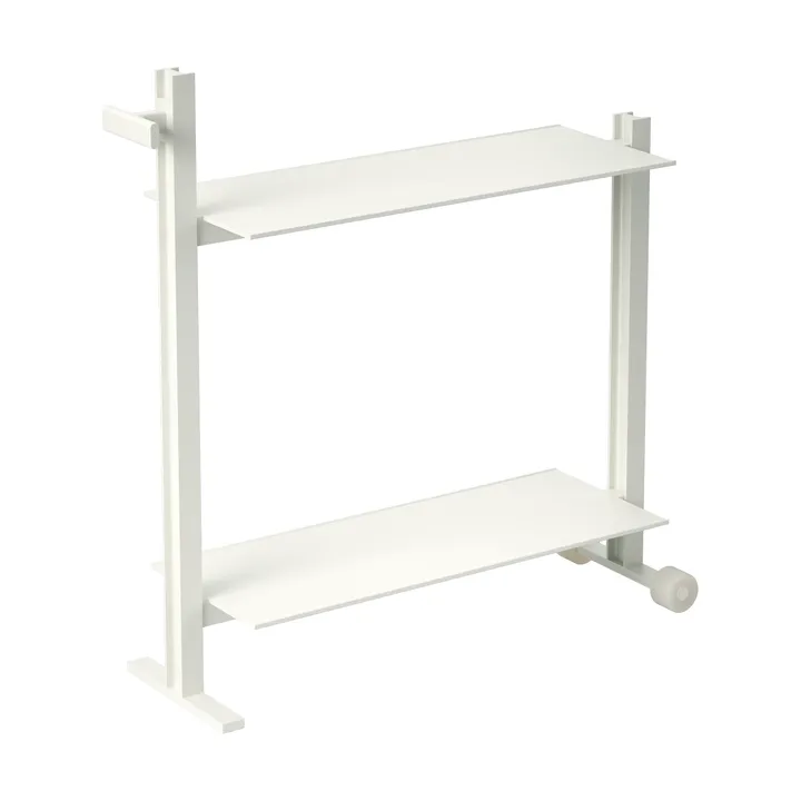 Museum Trolley tarjoiluvaunu - Valkoinen, 74,5x77,5x24 cm - Museum
