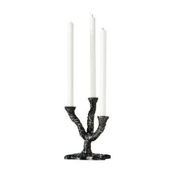 Ava kynttilänjalka 22 cm - Antiikki harmaa - MUUBS