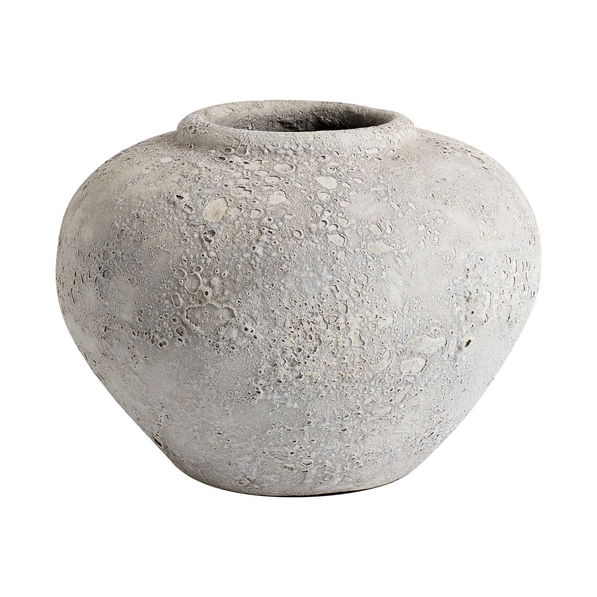 MUUBS Luna ruukku 25 cm k18 cm Harmaa | Skandinaavinen Sisustus | Ruukut | Harmaa