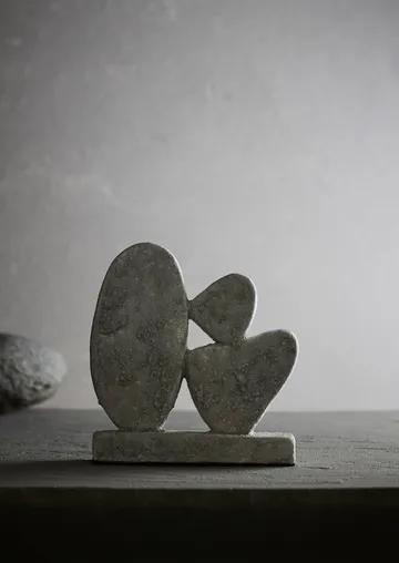 Luna veistos - Harmaa, 12×3×21,5 cm - MUUBS