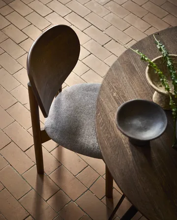 Oka tuoli - Tummaksi öljytty tammi, grey - MUUBS