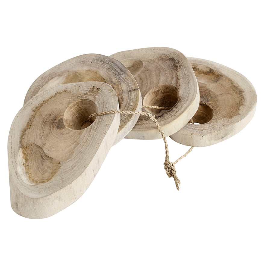 MUUBS Organic munakuppi, 4-pakkaus Luonnonvärinen | Skandinaavinen Sisustus | Munakupit | Beige