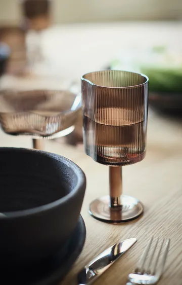 Ripe cocktaillasi 15 cl - Savunruskea - MUUBS