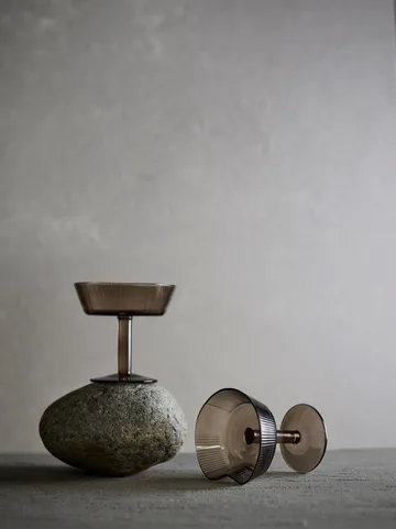 Ripe cocktaillasi 15 cl - Savunruskea - MUUBS