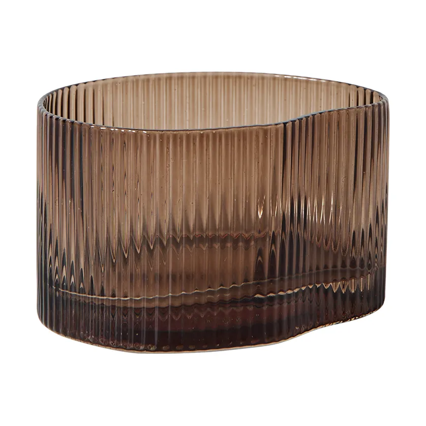 Ripe juomalasi matala 20 cl, Savunruskea MUUBS