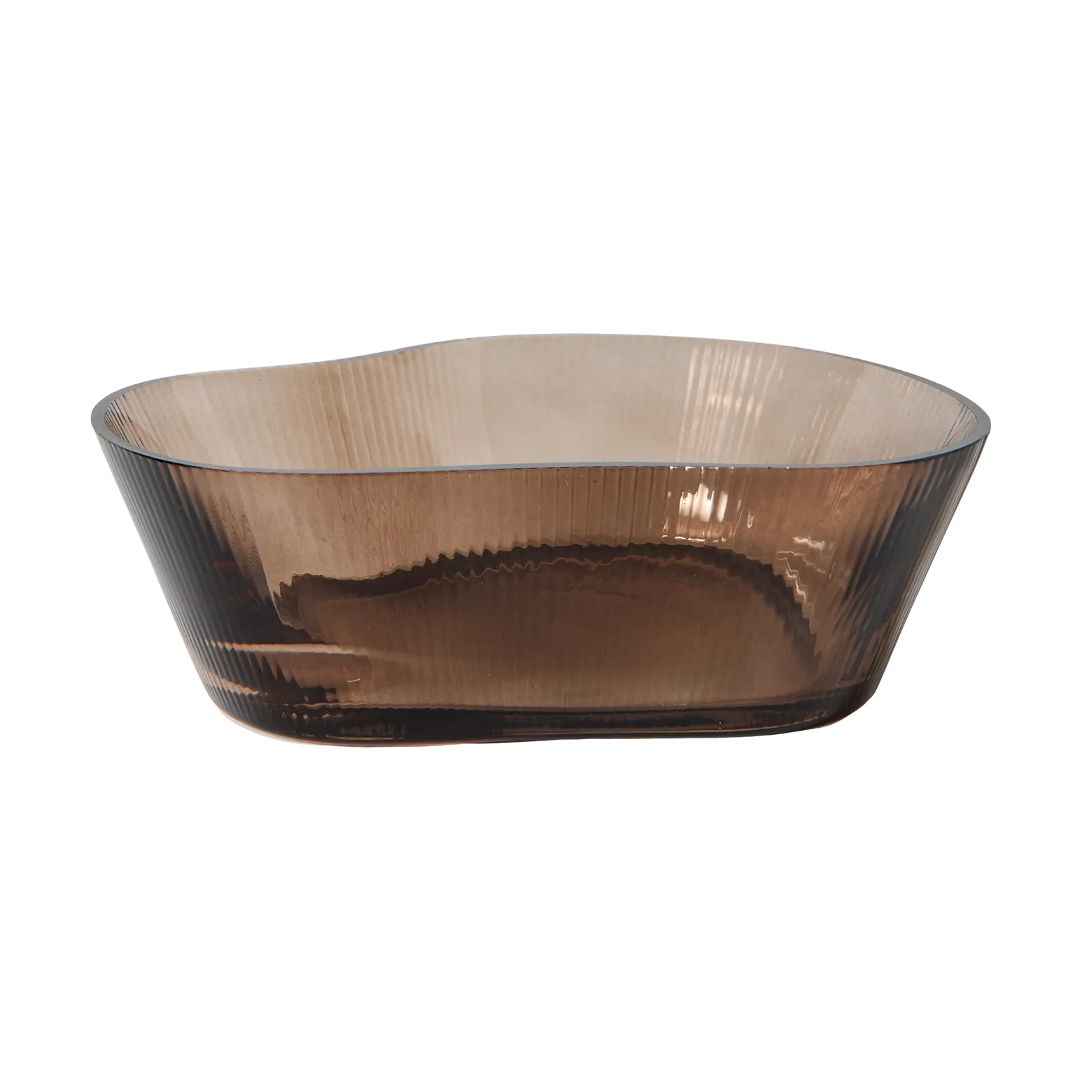 Ripe kulho, Smoked brown, Ø17,5×5 cm MUUBS