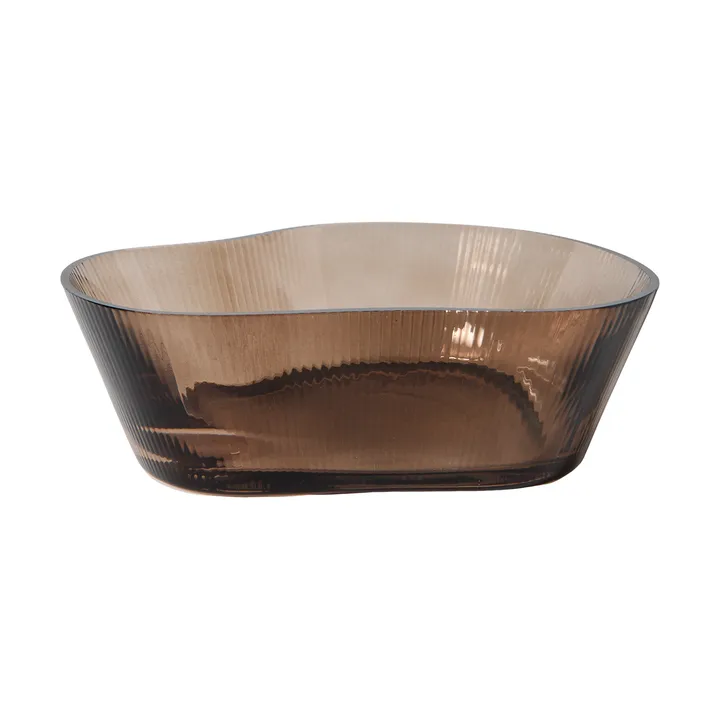 Ripe kulho - Smoked brown, Ø17,5×5 cm - MUUBS