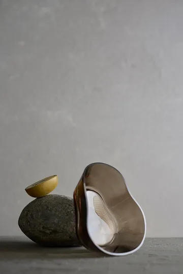 Ripe kulho - Smoked brown, Ø17,5×5 cm - MUUBS