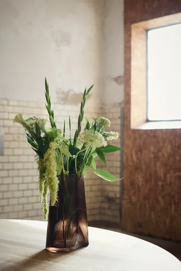 Ripe maljakko - Savunruskea, 26 cm - MUUBS