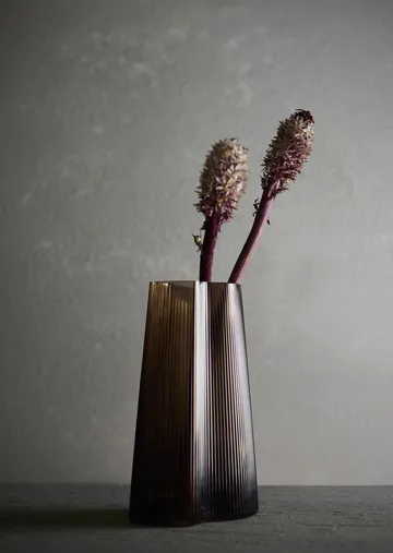 Ripe maljakko - Savunruskea, 26 cm - MUUBS