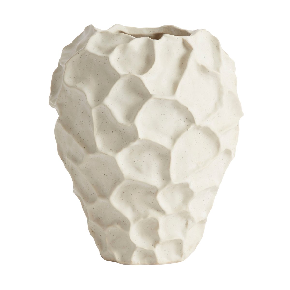 MUUBS Soil maljakko 21,5 cm Vanilla | Skandinaavinen Sisustus | Maljakot | Valkoinen