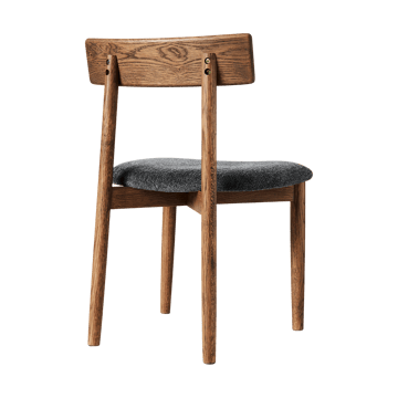 Tetra tuoli istuimella - Graniitin värinen kangas-tummanvärinen tammi - MUUBS