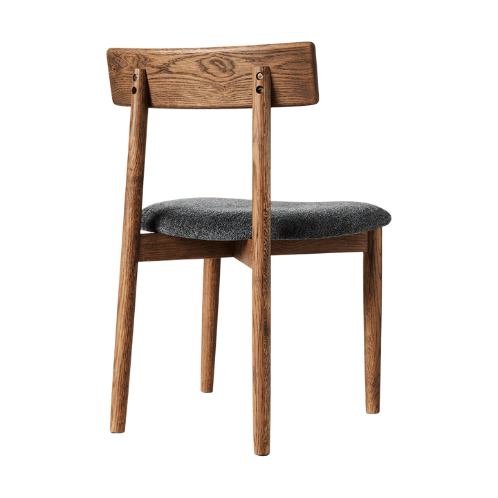 Tetra tuoli istuimella - Graniitin värinen kangas-tummanvärinen tammi - MUUBS