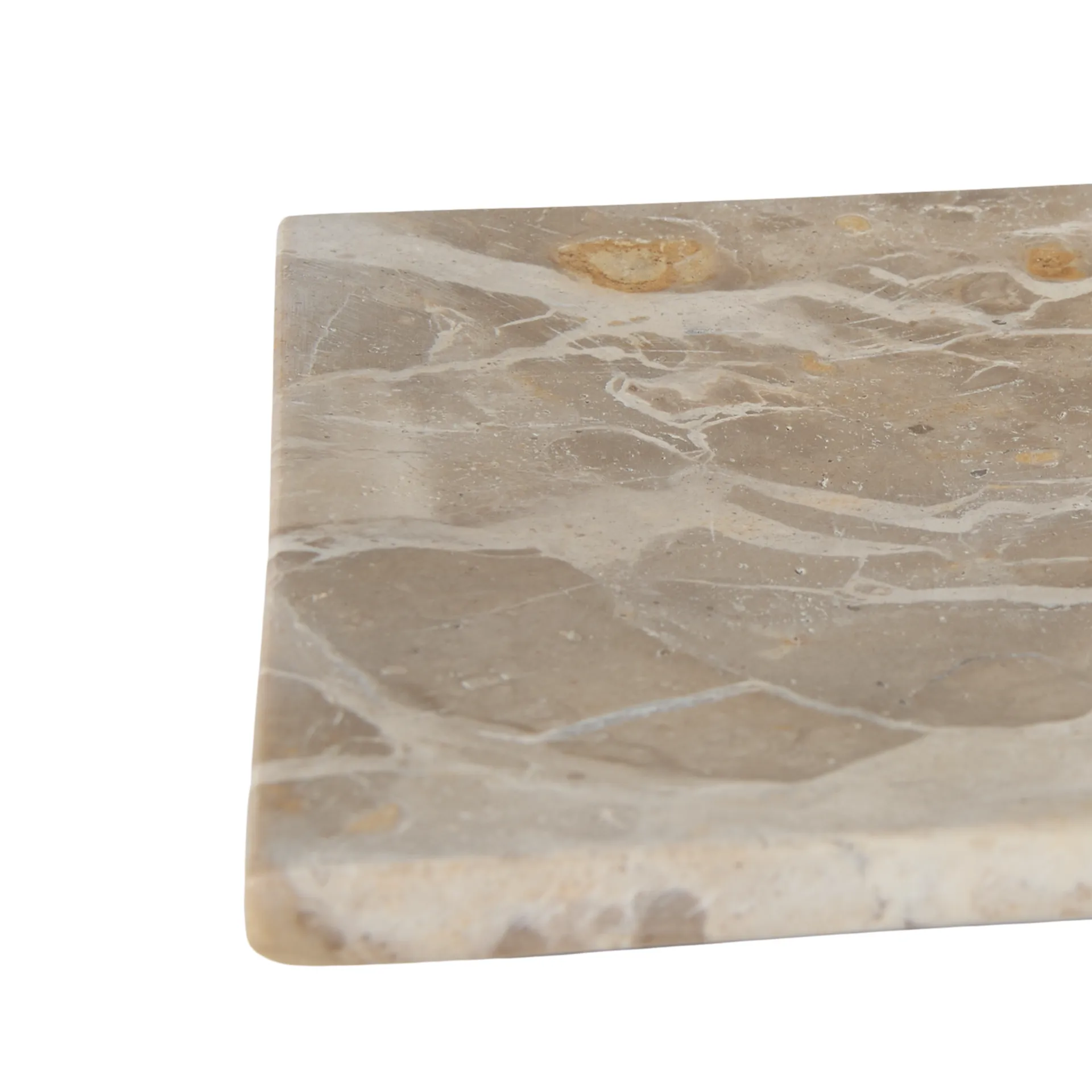 Valkoinen koristealusta, Simpukan kuori, 12×12 cm MUUBS