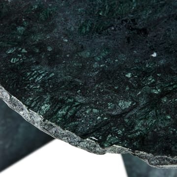 Verde sivupöytä Ø40 cm - Vihreä marmori - MUUBS