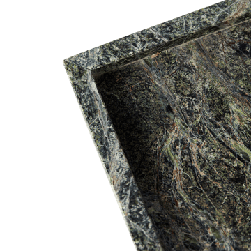 Vita koristetarjotin 20x30 cm - Seagrass - MUUBS
