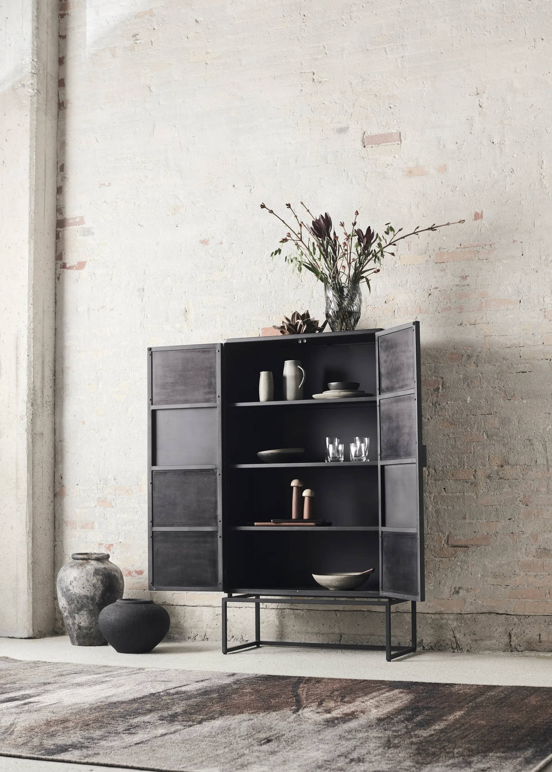 Yami suola- ja pippurimylly S, Hiiltynyt tuhkapuu-marmori MUUBS