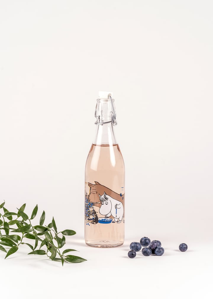 Blueberries lasipullo 0,5 L, Transparent Muurla