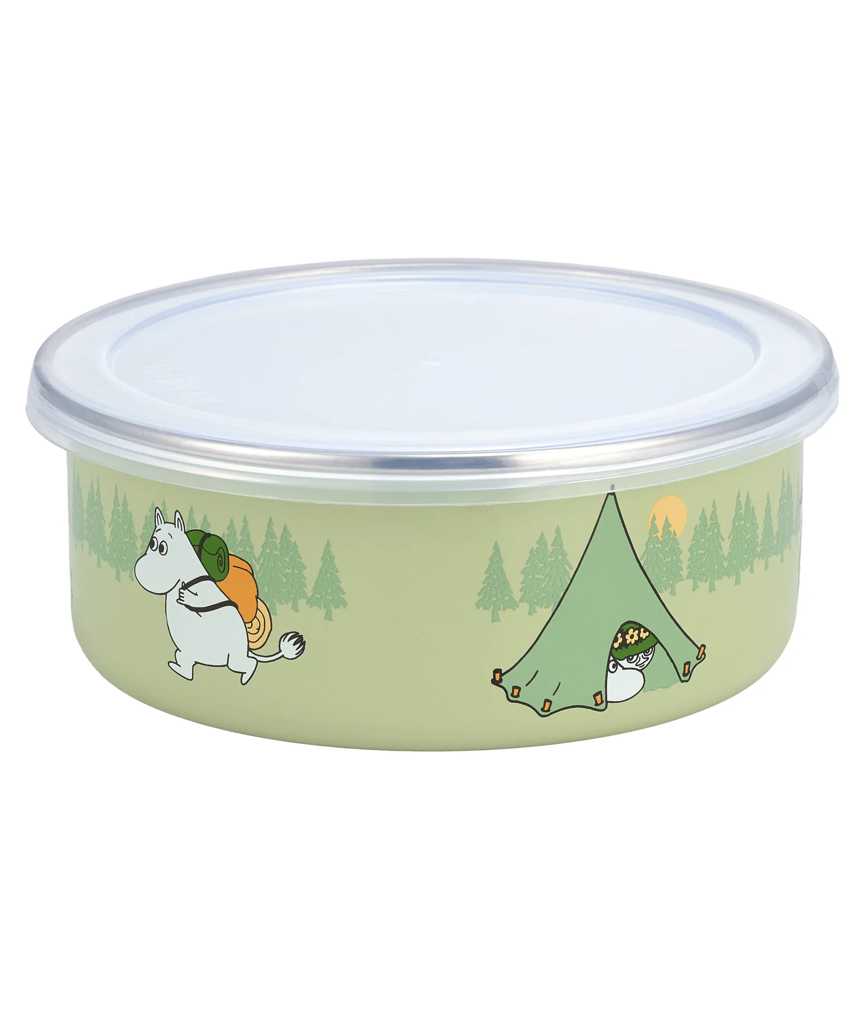 Campers Mumin emaljipurkki kannella, 0,8 L Muurla